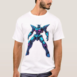 Camiseta Guerreiro Futurístico Mecha