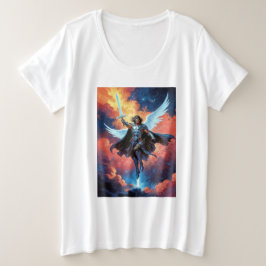 Camiseta Guerreiro Guardião do Céu Arcanjo Miguel