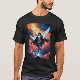Camiseta Guerreiro Guardião do Céu Arcanjo Miguel