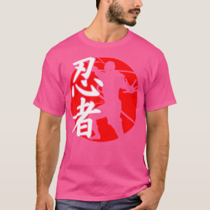 Camiseta Guerreiro Japão Ninja T Shirt Karate Judo Combat S