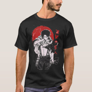 Camiseta Guerreiro Japonês De Animes T-Sirt Para Meninas Nã