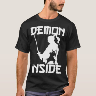 Camiseta Guerreiro Japonês Demônio Samurai Katana Espada Ja