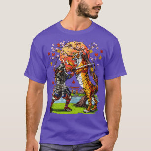 Camiseta Guerreiro Japonês Tiger Samurai