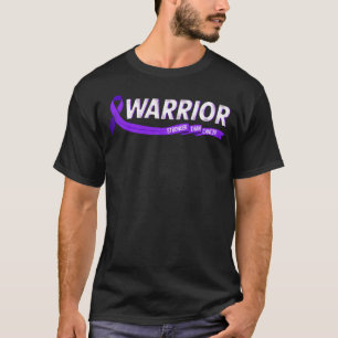 Camiseta Guerreiro mais forte que o câncer de pâncreas ca