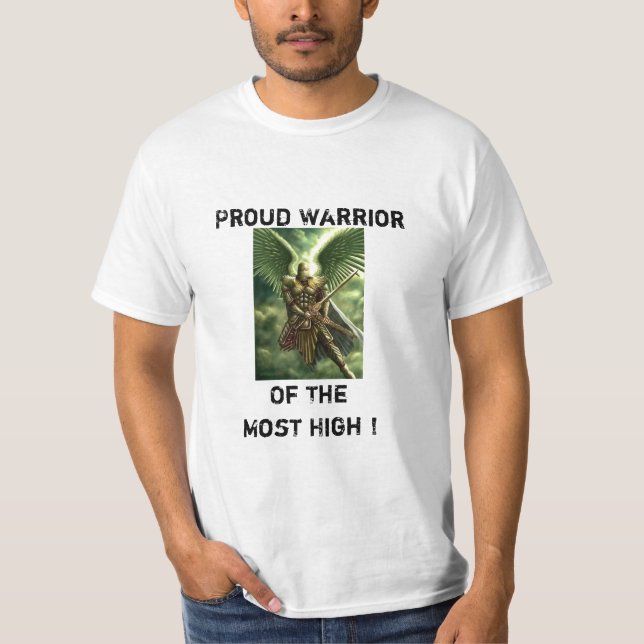 Camiseta Guerreiro orgulhoso (Frente)