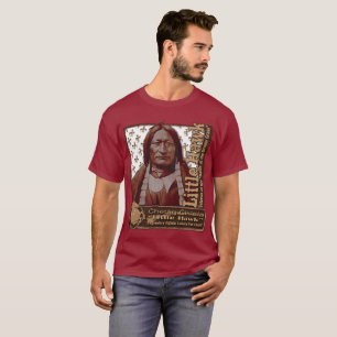 Camiseta Guerreiro pequeno de Oglala Lakota do falcão