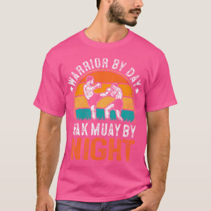 Camiseta Guerreiro Por Dia Nak Muay Por Noite Muay Tailandê