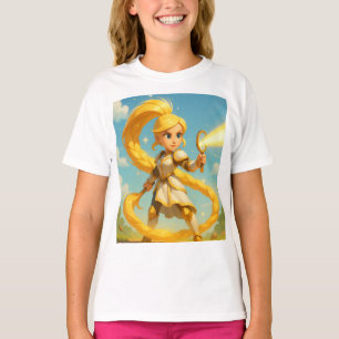 Camiseta Guerreiro Radiante - Heroína Leve