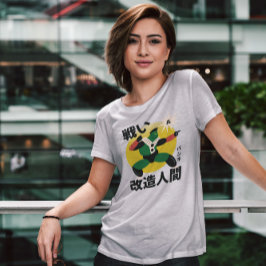 Camiseta Guerreiro Robô Japonês Verde