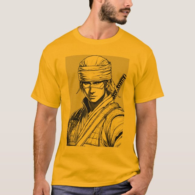 Camiseta Guerreiro Samurai (Frente)