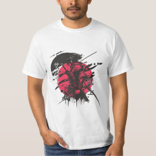 Camiseta Guerreiro Samurai – Desenho Bushido Japonês Sol Ve
