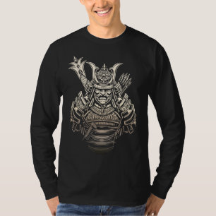 Camiseta Guerreiro Samurai Feroz – Audaciosa Armadura Japon