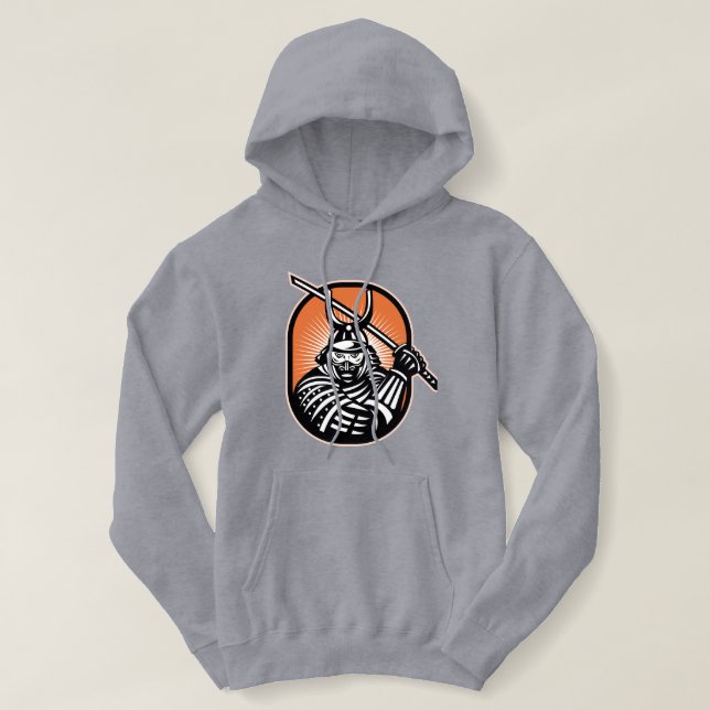 Camiseta guerreiro samurai japão (Frente do Design)