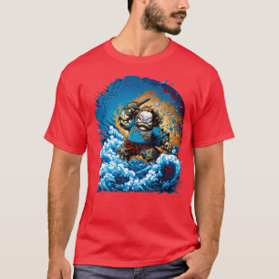 Camiseta Guerreiro Samurai Japonês
