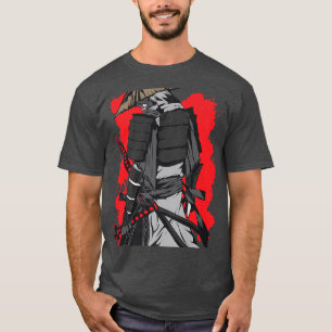 Camiseta Guerreiro Samurai Japonês Com Espada E Bushido Co