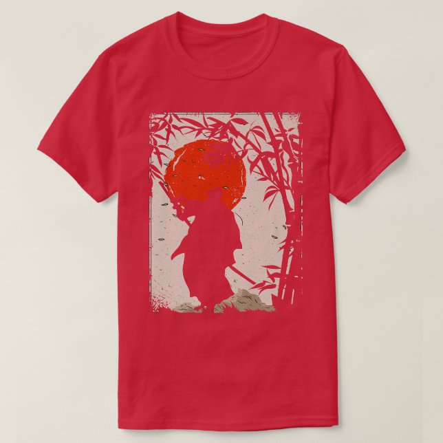 Camiseta Guerreiro Samurai Japonês Espadarte (2) (Frente do Design)