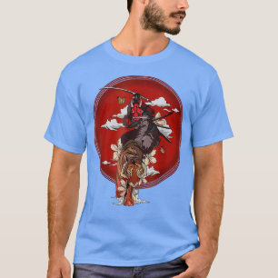 Camiseta Guerreiro Samurai Japonês Espadarte Tiger bushido