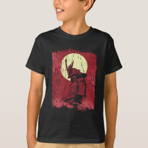 Camiseta Guerreiro Samurai Japonês Vintage Japão Fighter