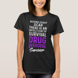 Camiseta Guerreiro Sobrevivente Consciente de Overdose de D