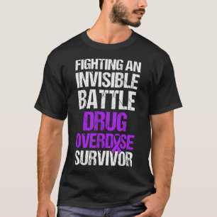 Camiseta Guerreiro Sobrevivente Consciente de Overdose de D