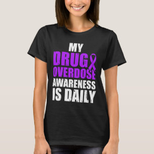 Camiseta Guerreiro Sobrevivente Consciente de Overdose de D