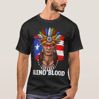 Camiseta Guerreiro Taino Porto-Riquenho