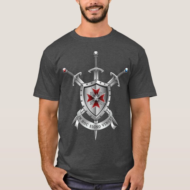 Camiseta Guerreiro Templário Americano 2 (Frente)
