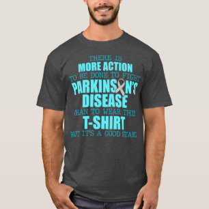 Camiseta Guerreiro Visto de Consciência da Doença de Park