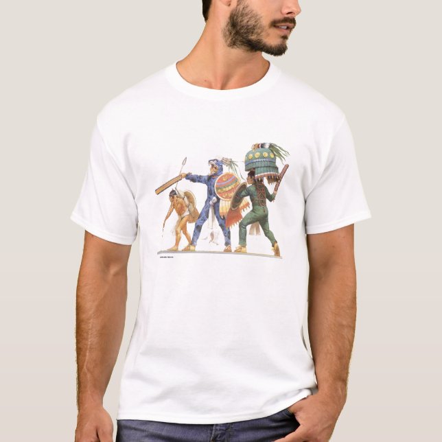 Camiseta Guerreiros astecas (Frente)
