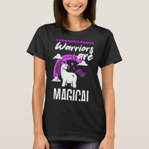 Camiseta Guerreiros de Fibromialgia São Fibromia Magia Unic