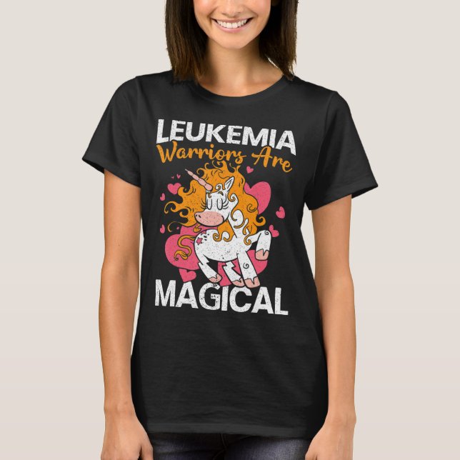 Camiseta Guerreiros de Leucemia São Leucemia Magna Unicórni (Frente)