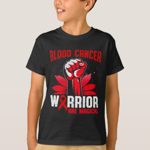 Camiseta Guerreiros do Câncer de Sangue São Fitas Vermelhas