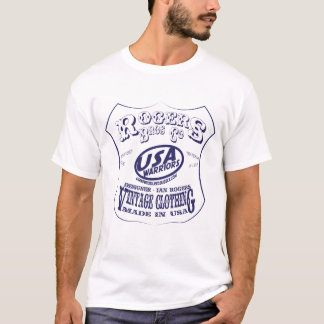 Camiseta guerreiros dos eua vintage por rogers bros