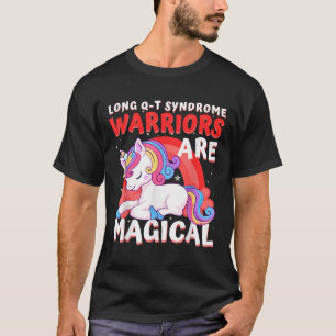 Camiseta Guerreiros são síndrome longo Q-t mágica Sensibili
