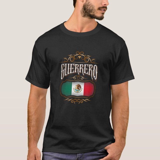 Camiseta Guerrero México versión vintage (Frente)