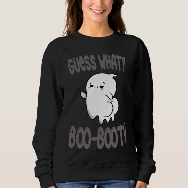 Camiseta Guess What Ghost Butt halloween  boo costume (Frente)