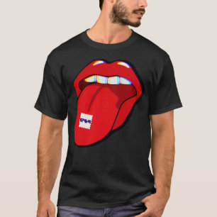 Camiseta Guia Ácida STS9 - Língua de disquete 1