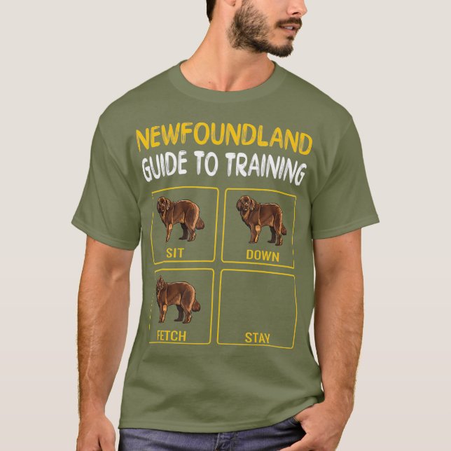 Camiseta Guia Da Terra Nova Para Treinar Obediência De Cães (Frente)