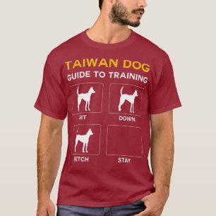 Camiseta Guia De Cachorros De Taiwan Para Treinar Cão De Ob