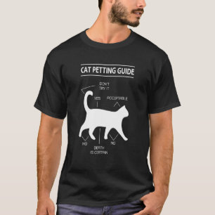 Camiseta Guia de Carinho em Gatos Não Tente Aqui Não Ace