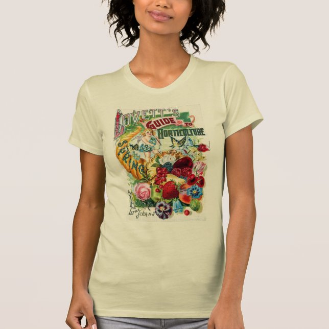 Camiseta Guia de Lovetts à horticultura (Frente)