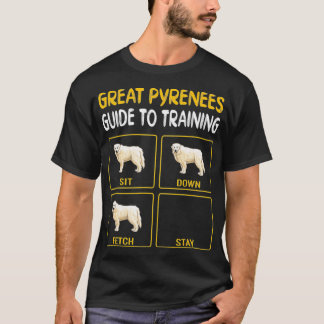 Camiseta Guia De Pirenéus Do excelente Para Treinar A Obedi