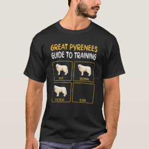 Camiseta Guia De Pirenéus Do excelente Para Treinar A Obedi