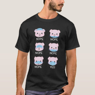Camiseta Guia de Porcos Bonitos sobre como Vestir uma Másc
