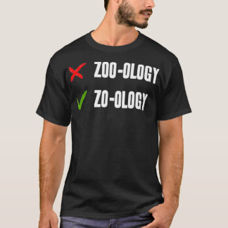 Camiseta Guia de Pronúncia Zoológica