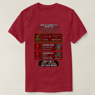 Camiseta Guia de Referência da Universidade Estadual de Jac