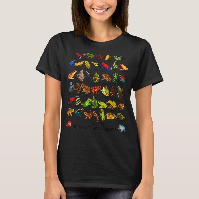 Camiseta Guia de Sapo Incrível Sapo Incrivelmente Sapo O (Frente)