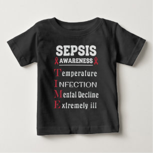 Camiseta Guia de Sensibilização Sepsis
