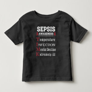 Camiseta Guia de Sensibilização Sepsis