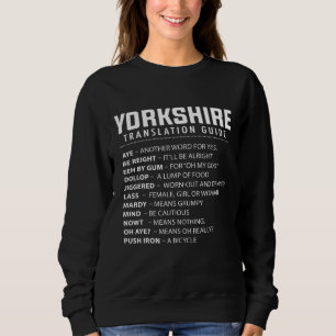 Camiseta Guia de Tradução do Yorkshire Slang Proud Yorkshir